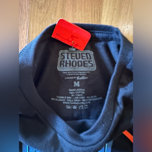 NWT Steve Rhodes Don’t Fall Asleep Bedtime Stories T-Shirt size medium 🆕 - Picture 6 of 7